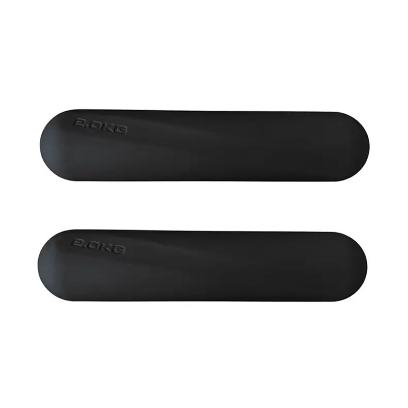 Maitim na Kulay na Silicone Dumbbell Set Combination