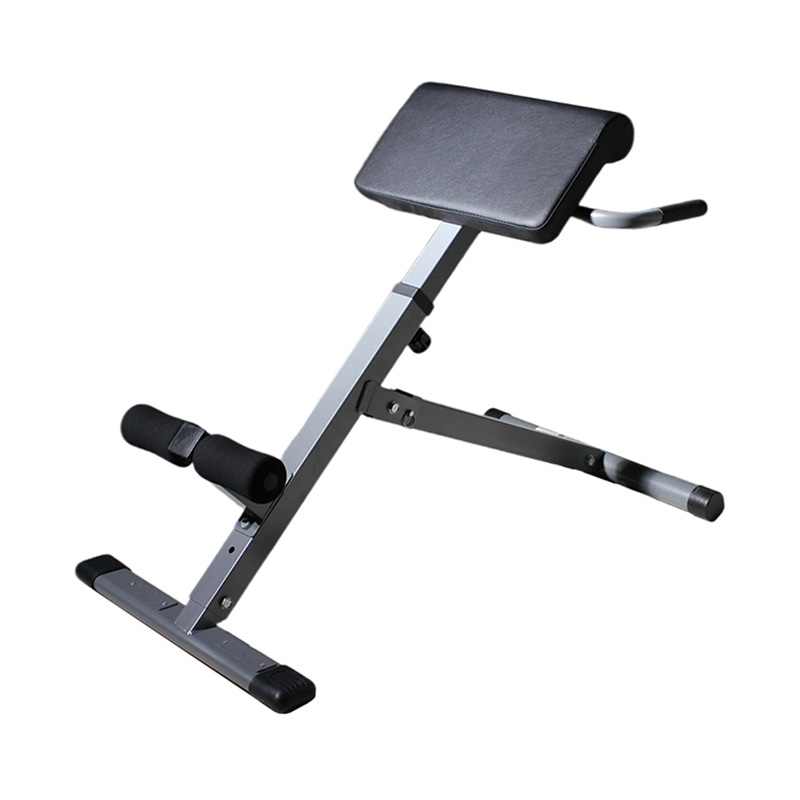 Matibay na White Roman Chair na may Straight Handrail para sa Core Training