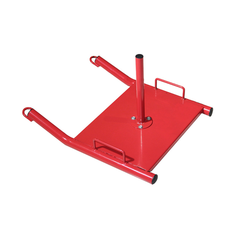 Magaang Red Training Sled para sa Full Body Training