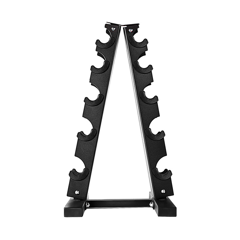 Space-Saving Dumbbell Rack